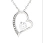 Anniversary Forever Love Heart Necklace