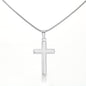 Engrave Cross Necklace for Mom