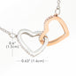 Co-op Interlocked Hearts Necklace