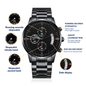 Stainless Steel Customized Chronograph Watch