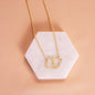 Always Remember Infinity Hearts Necklace