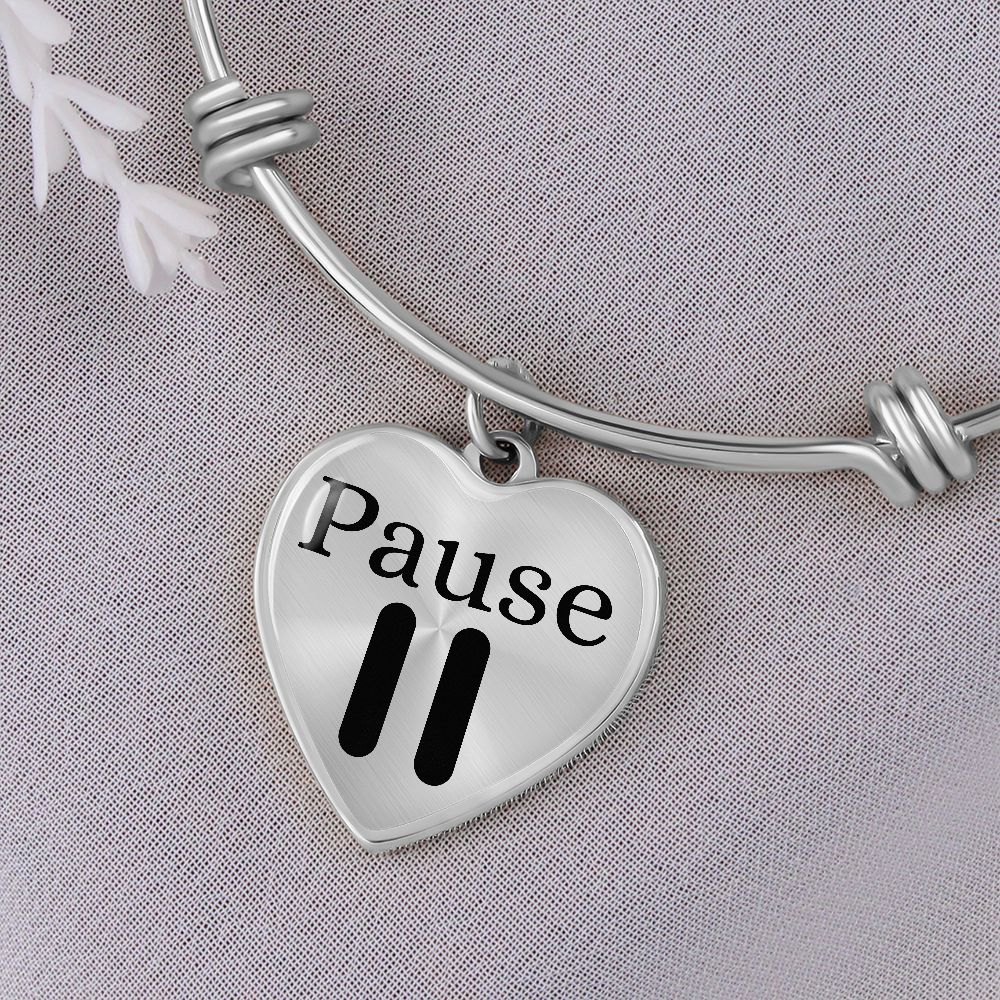 Heart Pause Bangle