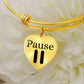 Heart Pause Bangle