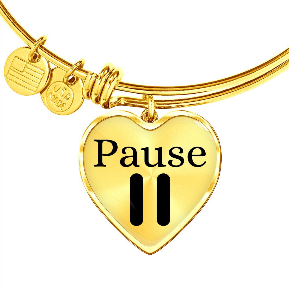 Heart Pause Bangle