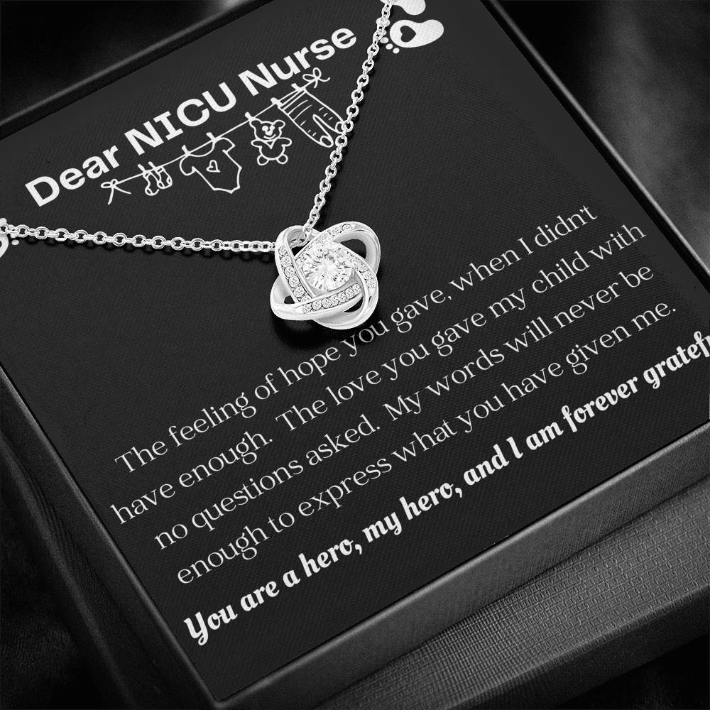 Thank You NICU Nurse Necklace